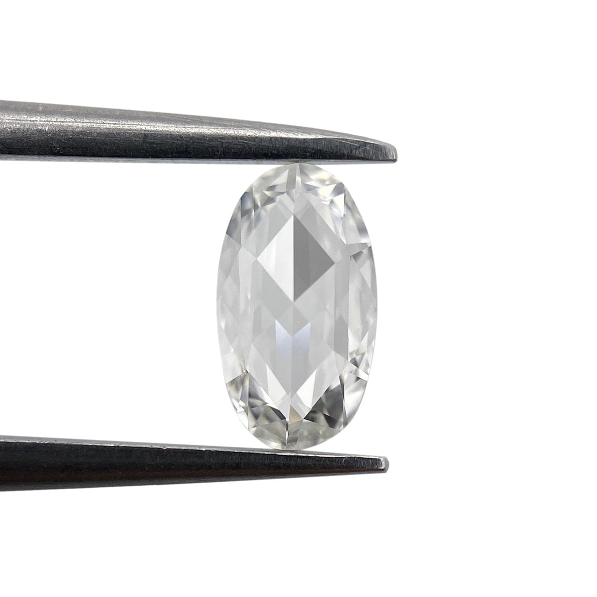 0.34ct | D/VS1 Oval Shape Rose Cut Diamond-Modern Rustic Diamond