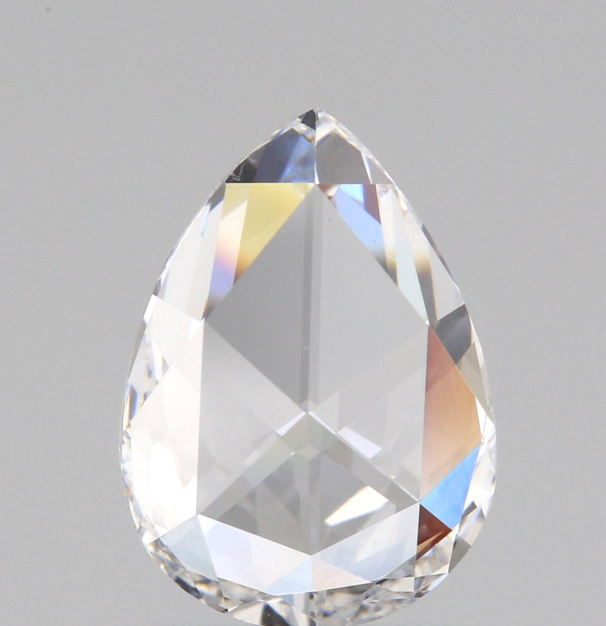 0.40ct | D/VVS2 Oval Shape Rose Cut Diamond-Modern Rustic Diamond