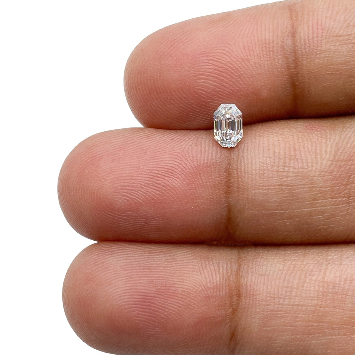 0.40ct | E/SI1 Octagonal Shape Step Cut Diamond-Modern Rustic Diamond