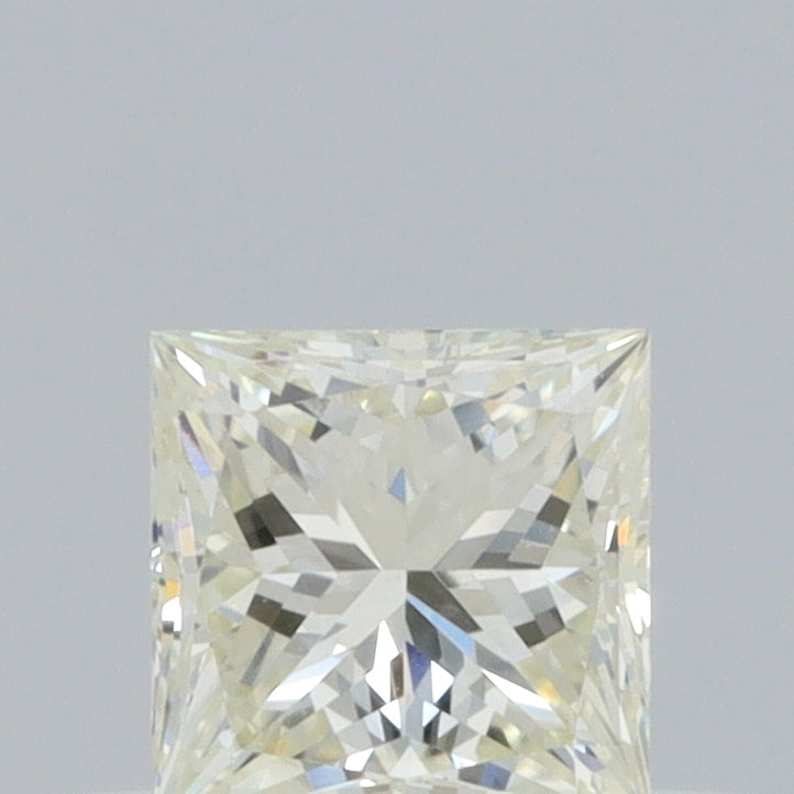 0.40ct | K/VVS2 Princess Shape Brilliant Cut Diamond-Modern Rustic Diamond