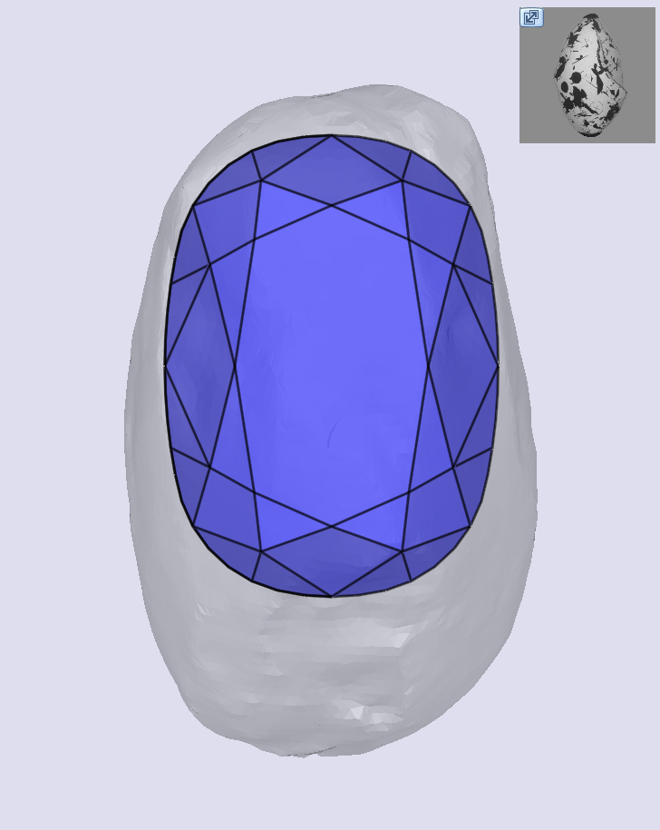 0.43ct | D-E/VVS Cushion Shape Old Mine Cut Diamond-Modern Rustic Diamond