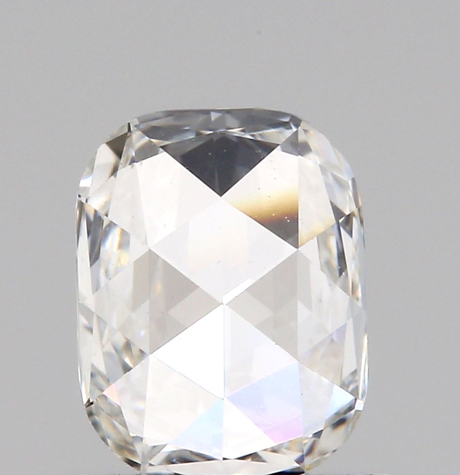 0.48ct | E/VVS2 Cushion Shape Rose Cut Diamond-Modern Rustic Diamond