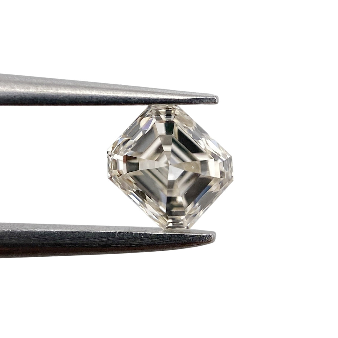 0.51ct | K/VS1 Asscher Shape Step Cut Diamond-Modern Rustic Diamond