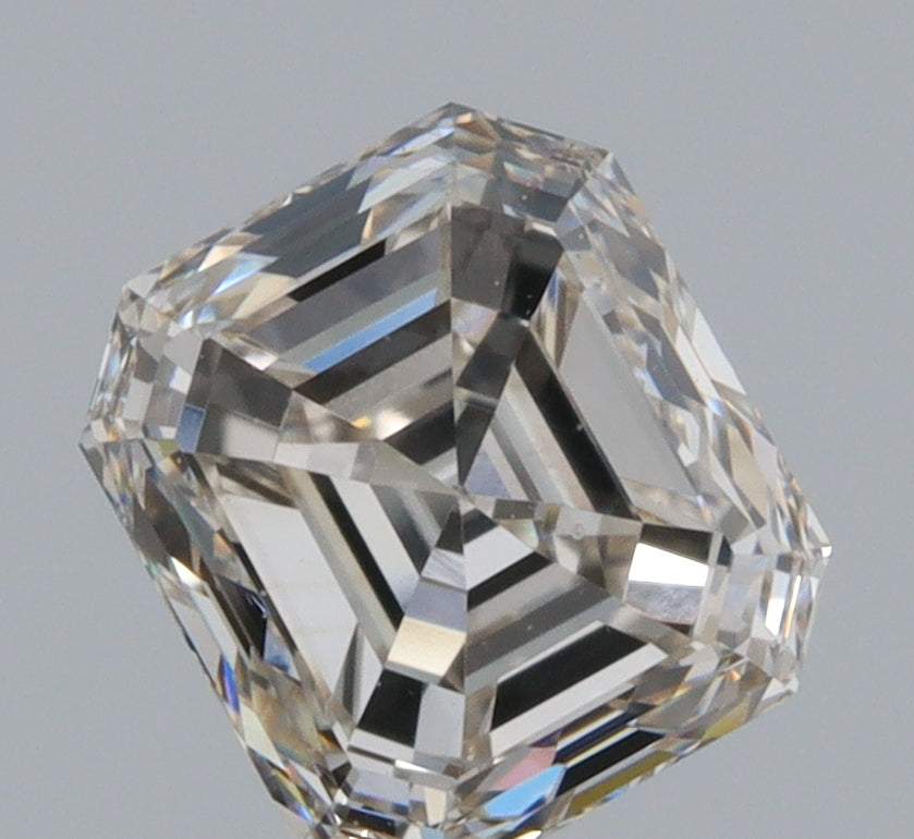 0.51ct | K/VS1 Asscher Shape Step Cut Diamond-Modern Rustic Diamond