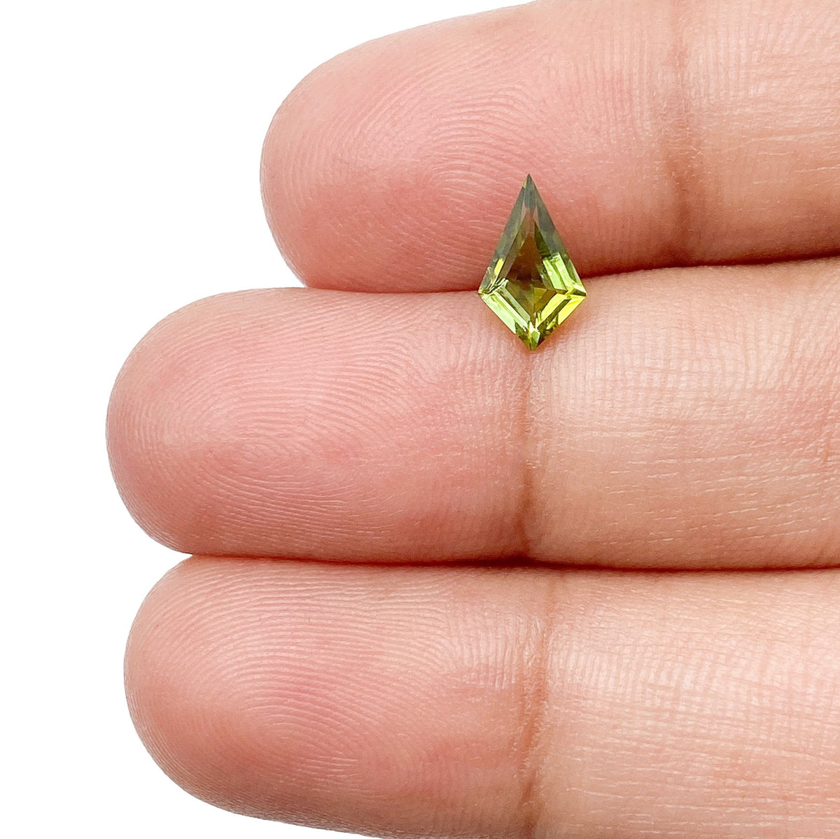 0.52ct | Kite Shape Step Cut Tourmaline-Modern Rustic Diamond