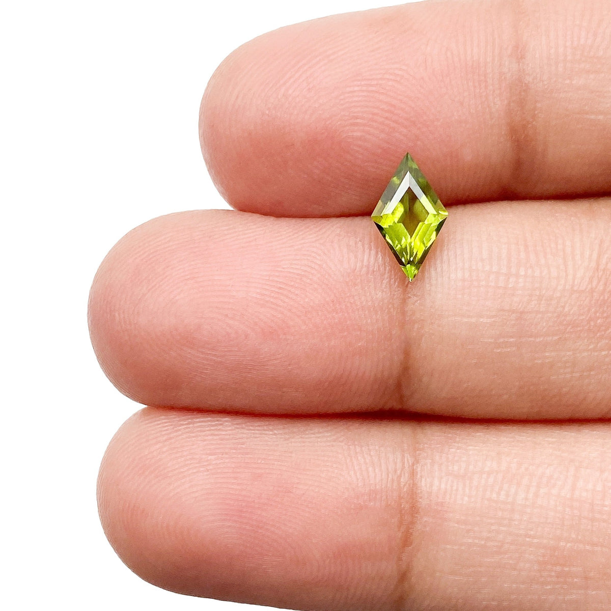 0.52ct | Lozenge Shape Step Cut Tourmaline-Modern Rustic Diamond