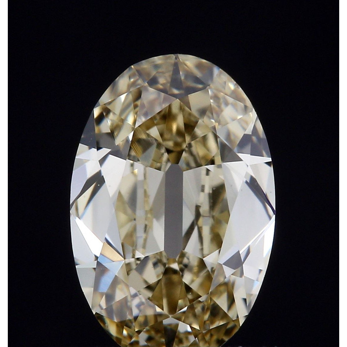 0.54ct | Champagne VVS Oval Shape Old Mine Cut Diamond-Modern Rustic Diamond