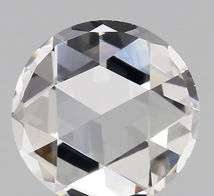 0.56ct | F/VVS2 Round Shape Rose Cut Diamond (GIA)-Modern Rustic Diamond