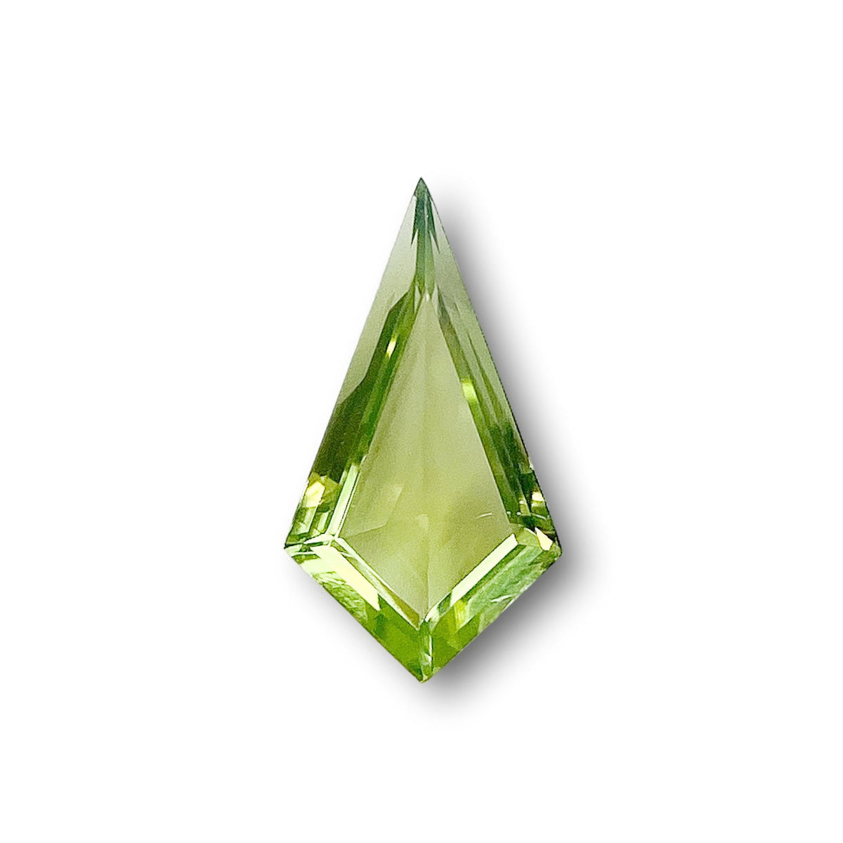 0.56ct | Kite Shape Step Cut Tourmaline-Modern Rustic Diamond