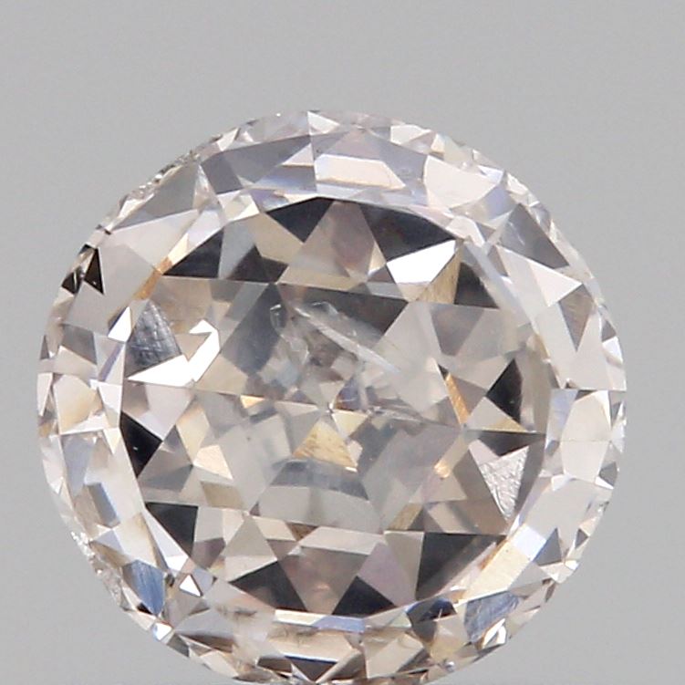 0.63ct | I/SI2 Round Shape Rose Cut Diamond-Modern Rustic Diamond
