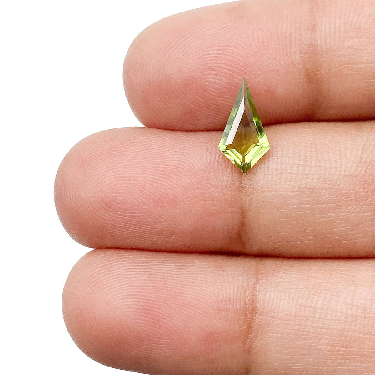 0.64ct | Kite Shape Step Cut Tourmaline-Modern Rustic Diamond