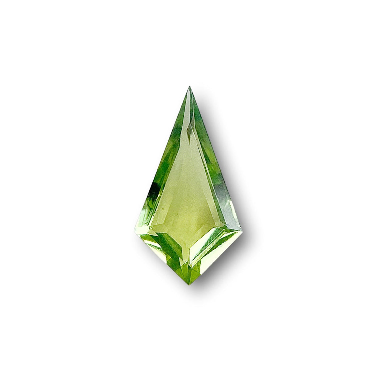 0.64ct | Kite Shape Step Cut Tourmaline-Modern Rustic Diamond