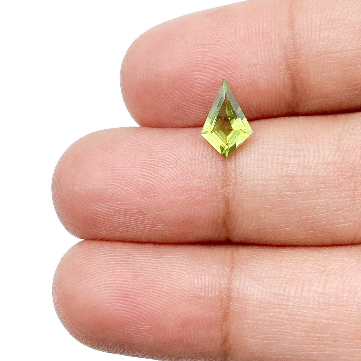 0.65ct | Kite Shape Step Cut Tourmaline-Modern Rustic Diamond