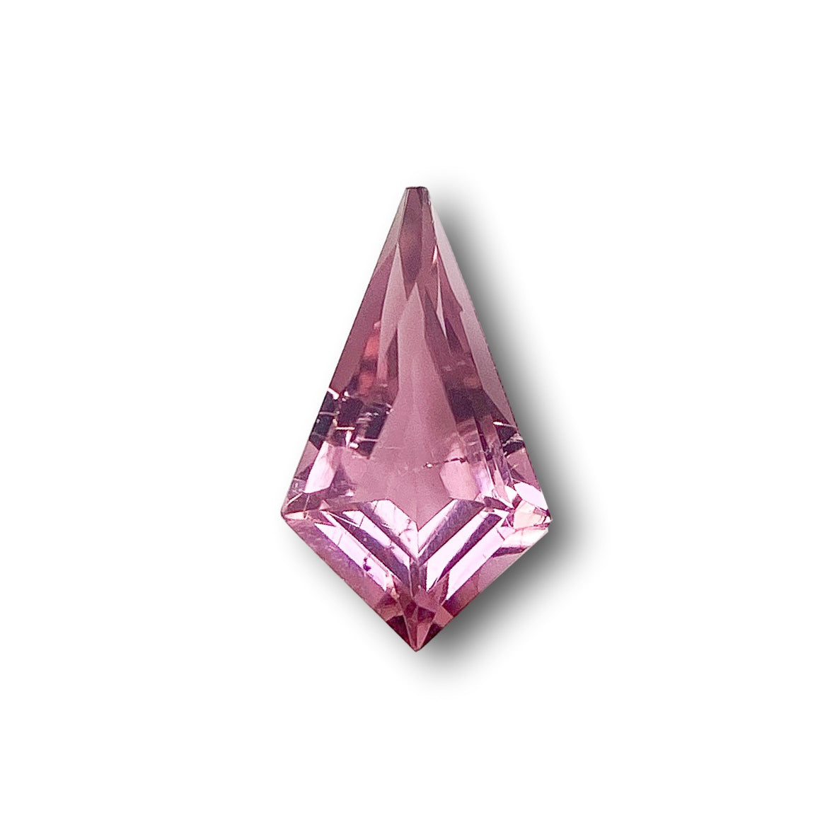 0.66ct | Kite Shape Step Cut Tourmaline-Modern Rustic Diamond