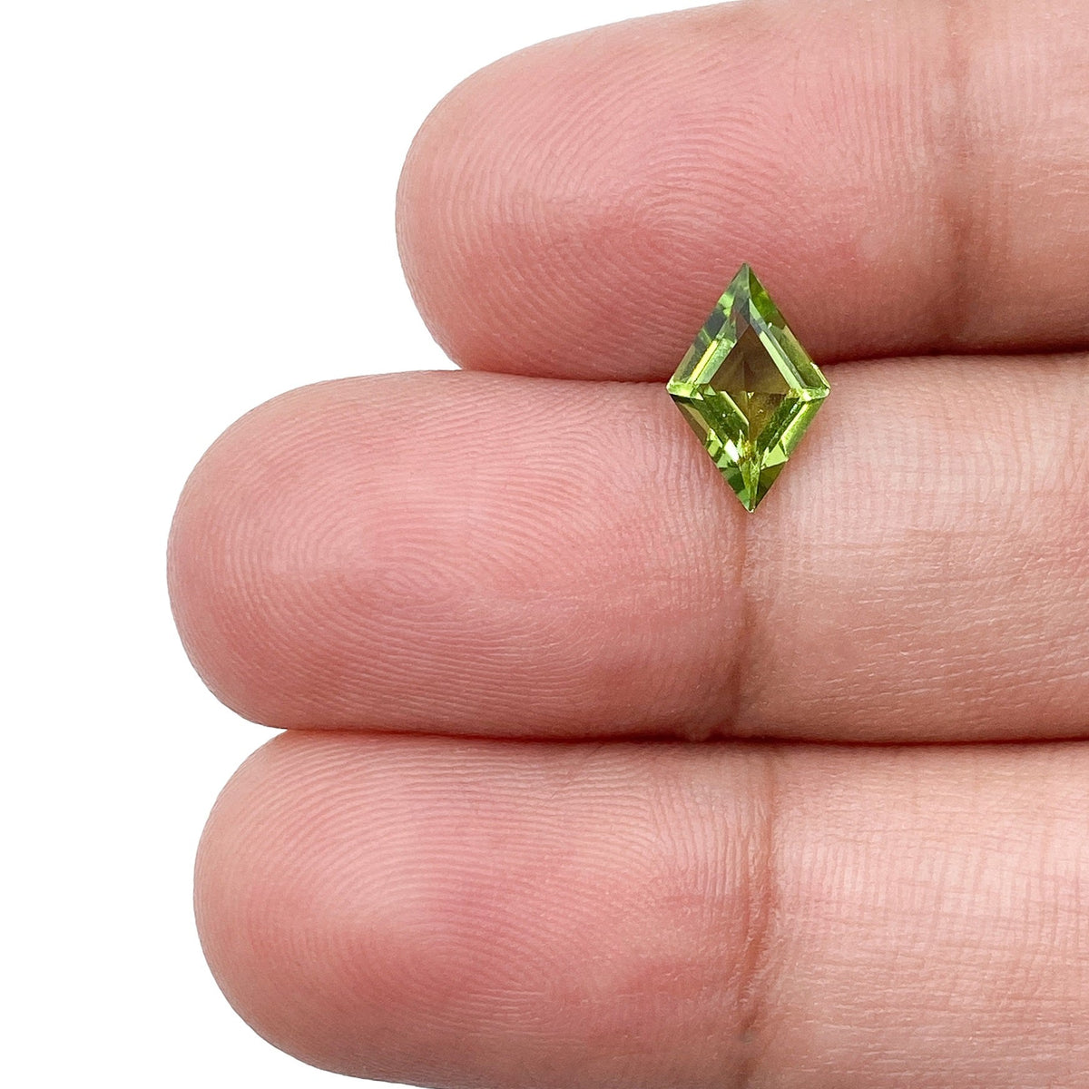 0.68ct | Lozenge Shape Step Cut Tourmaline-Modern Rustic Diamond