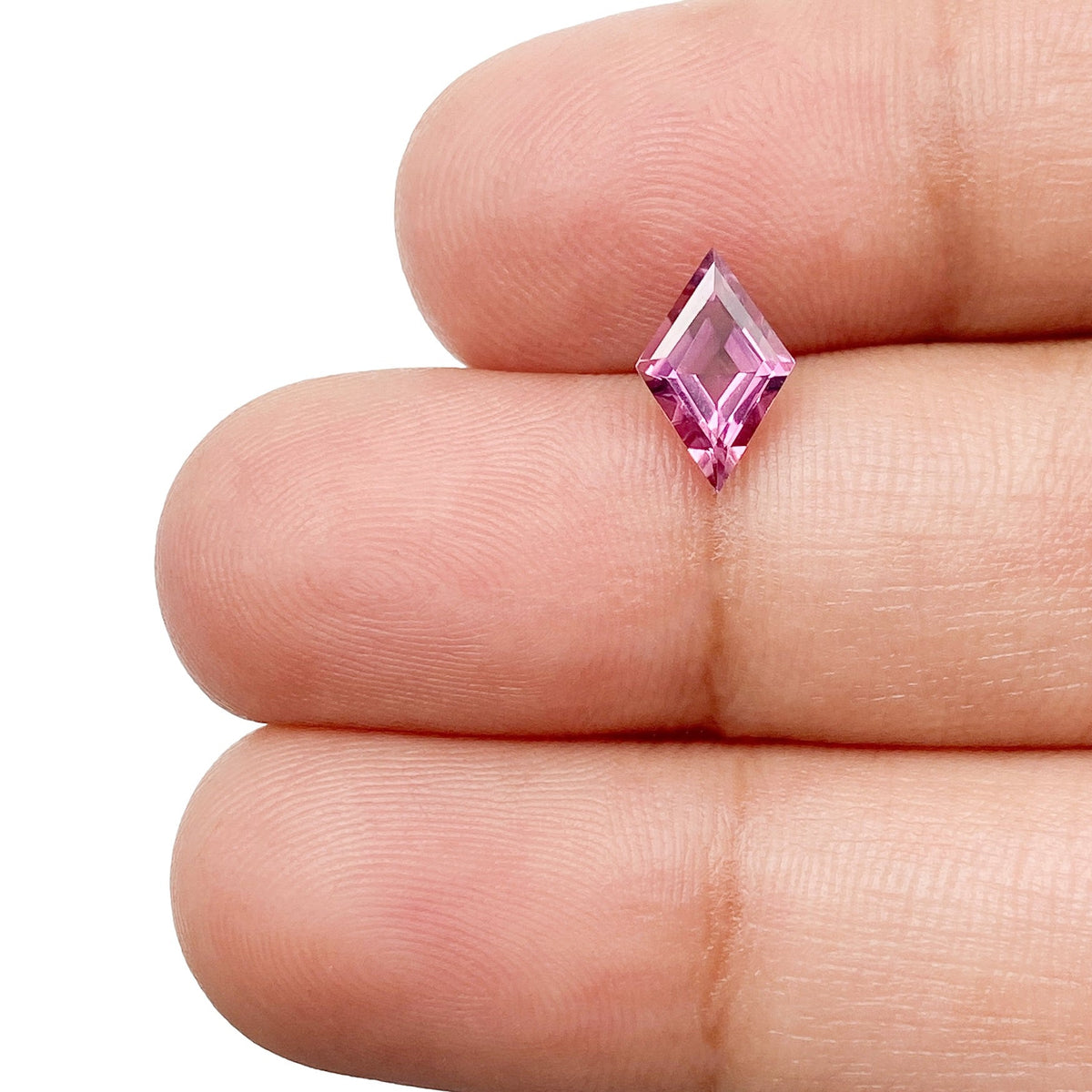 0.69ct | Lozenge Shape Step Cut Tourmaline-Modern Rustic Diamond