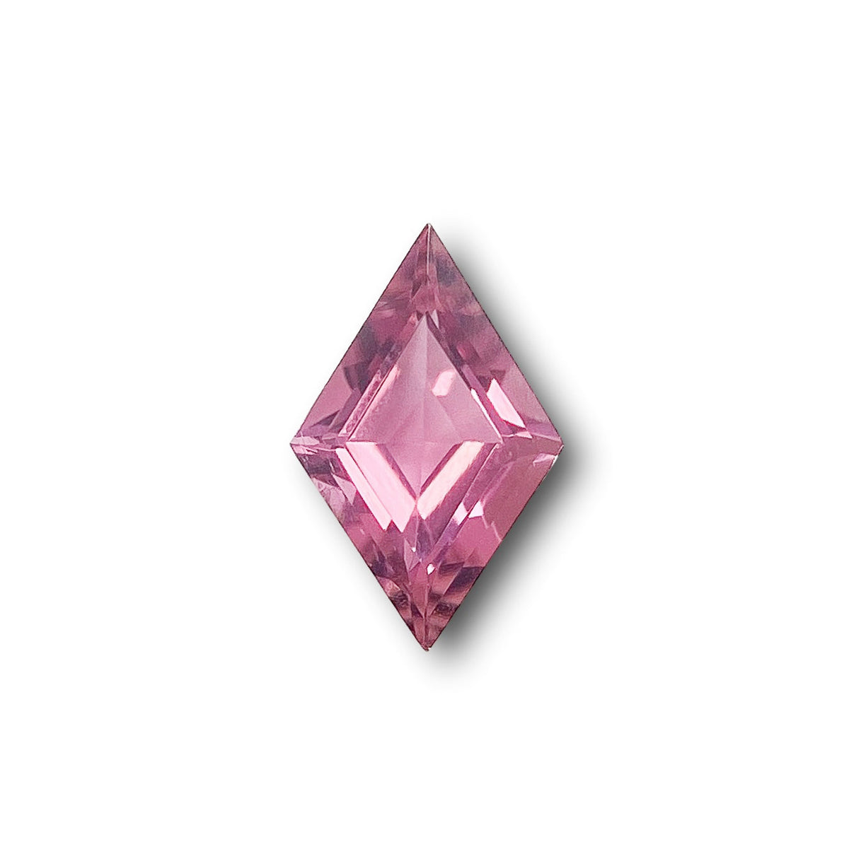 0.69ct | Lozenge Shape Step Cut Tourmaline-Modern Rustic Diamond