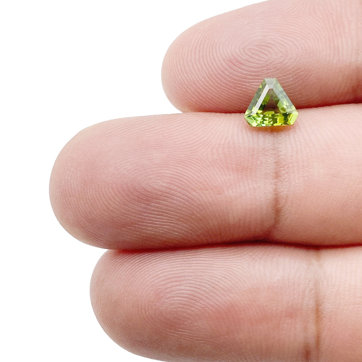 0.69ct | Shield Shape Step Cut Tourmaline-Modern Rustic Diamond