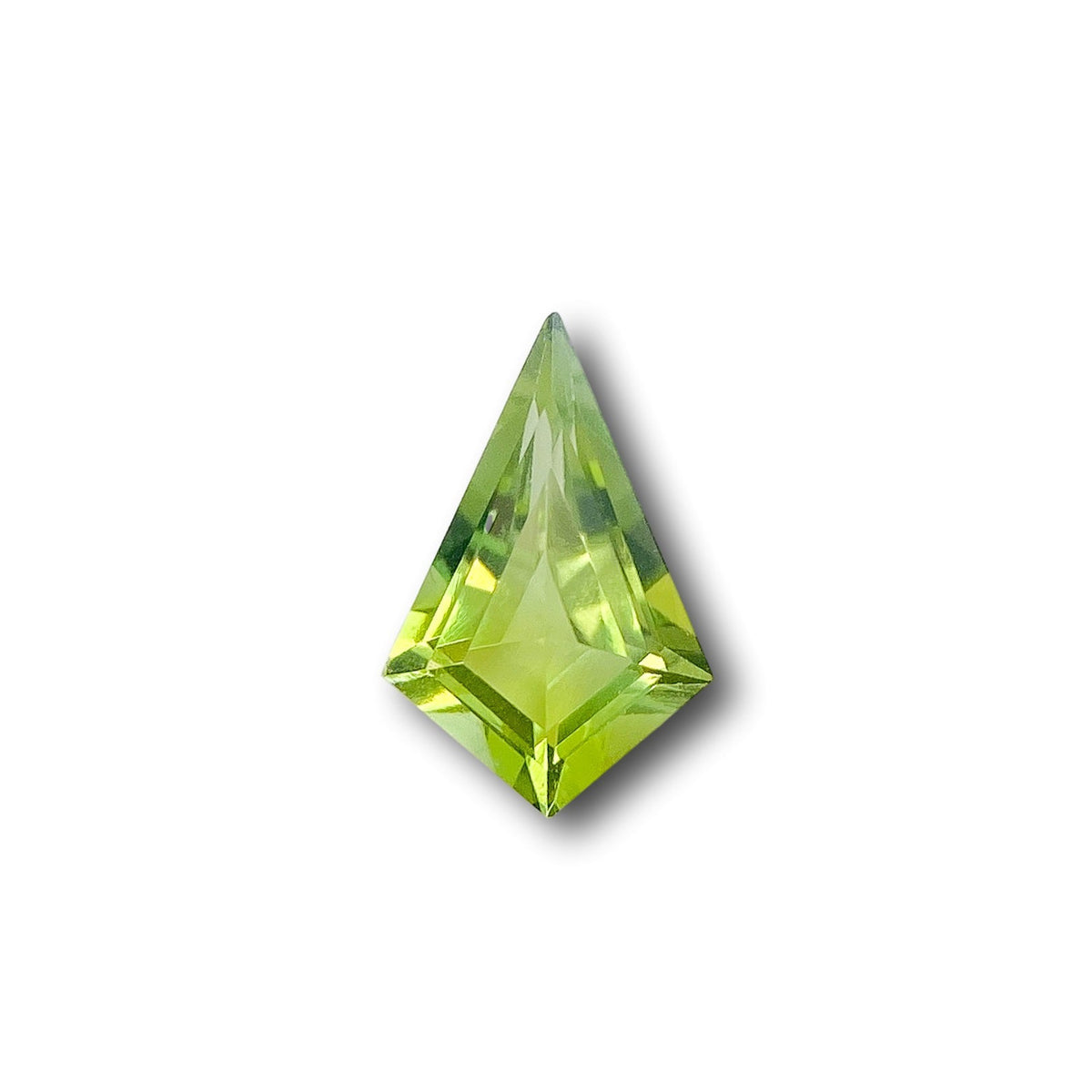 0.71ct | Kite Shape Step Cut Tourmaline-Modern Rustic Diamond