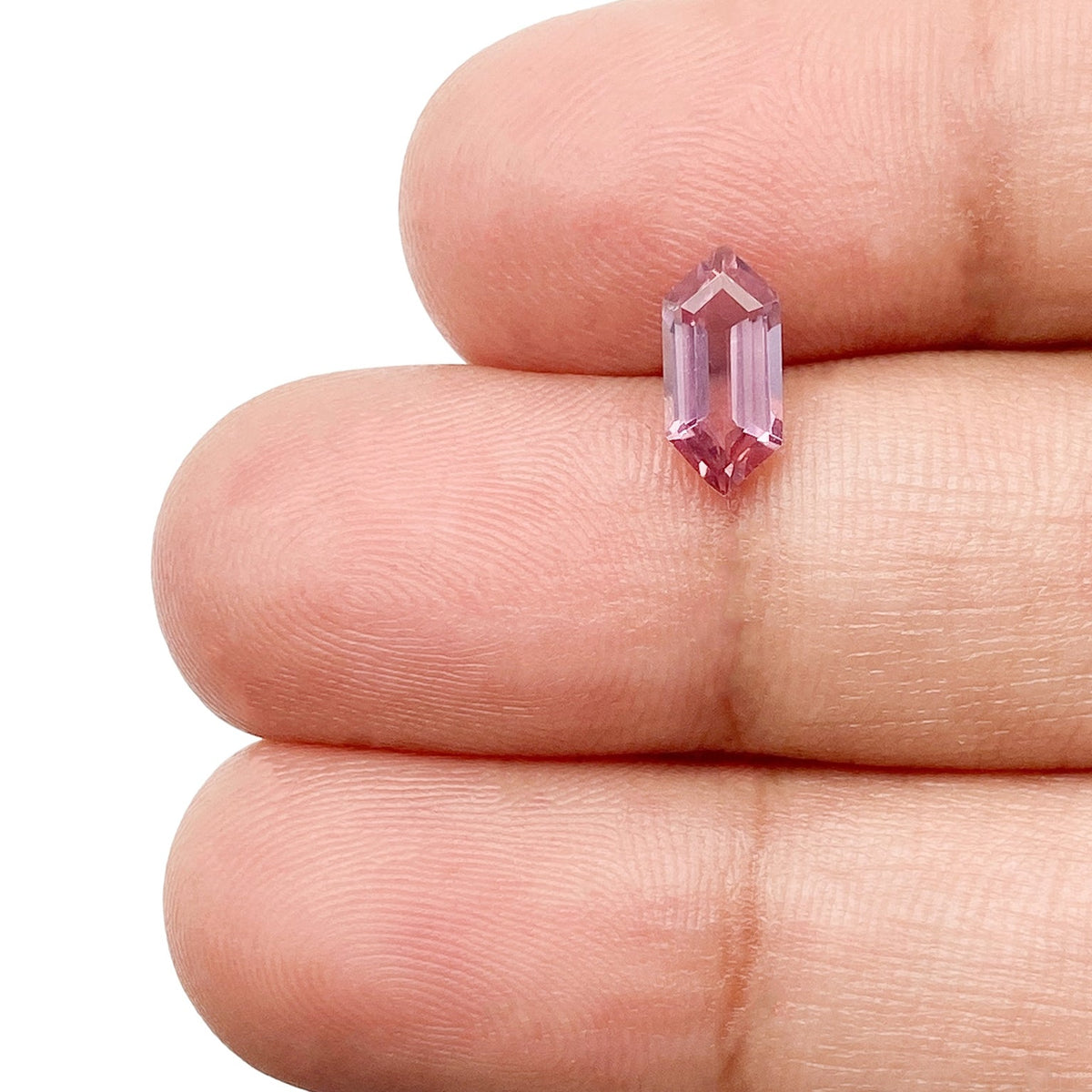 0.72ct | Hexagon Shape Step Cut Tourmaline-Modern Rustic Diamond