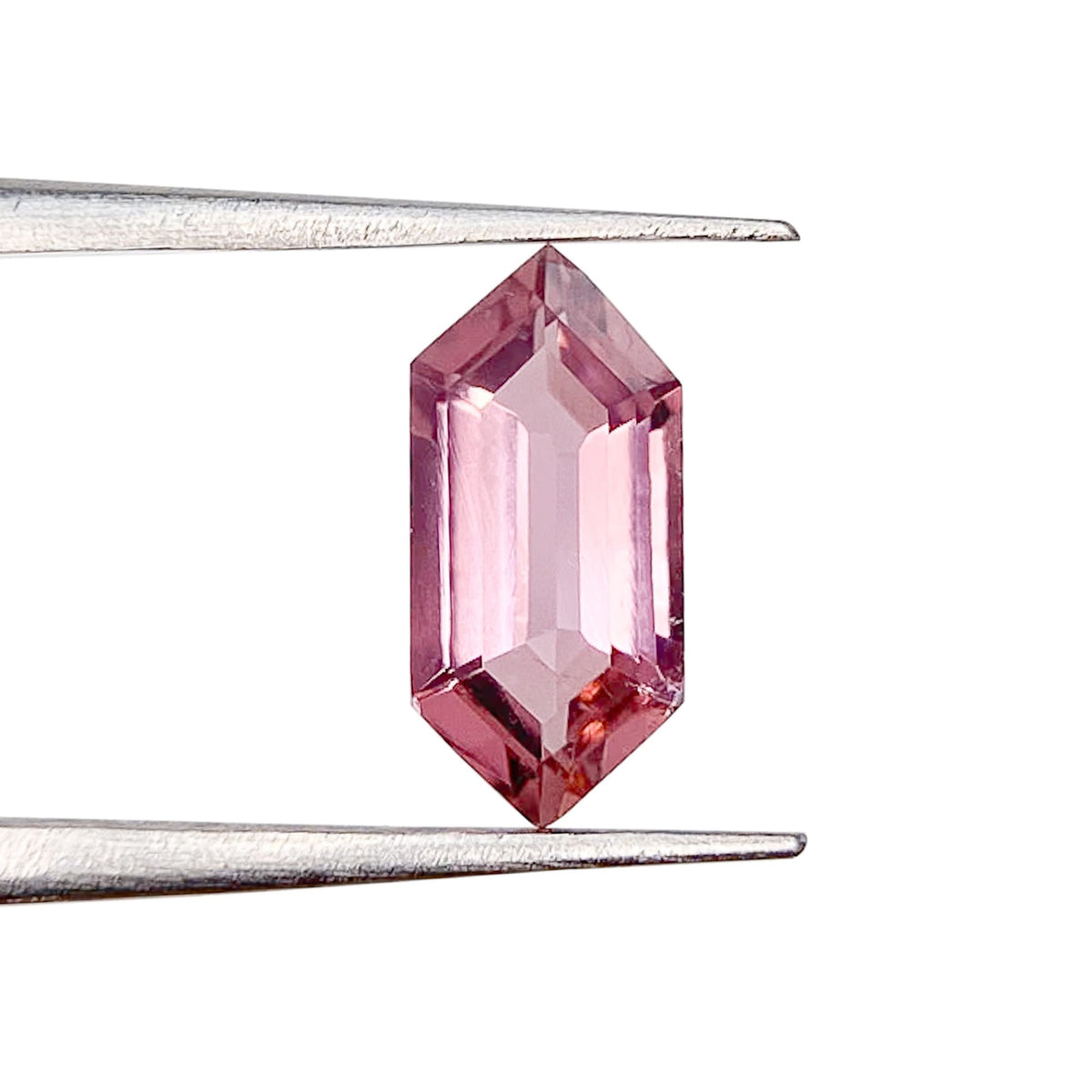 0.72ct | Hexagon Shape Step Cut Tourmaline-Modern Rustic Diamond