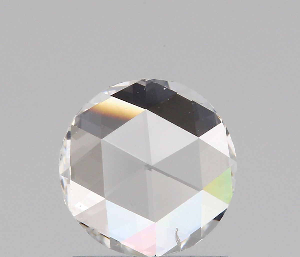 0.73ct | G/VS1 Round Shape Rose Cut Diamond-Modern Rustic Diamond