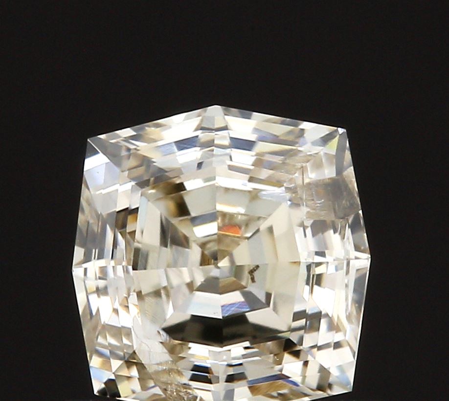 0.74ct | Light Brown SI Octagonal Shape Step Cut Diamond-Modern Rustic Diamond