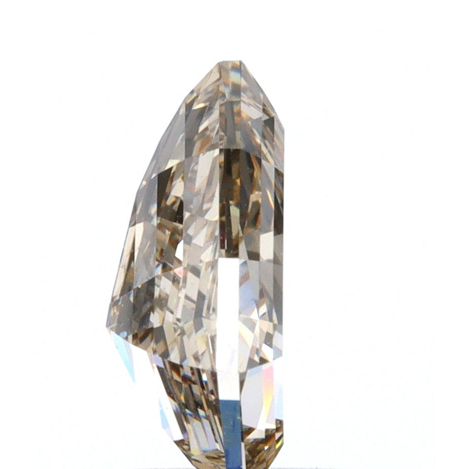 0.76ct | Champagne VVS Kite Shape Step Cut Diamond-Modern Rustic Diamond