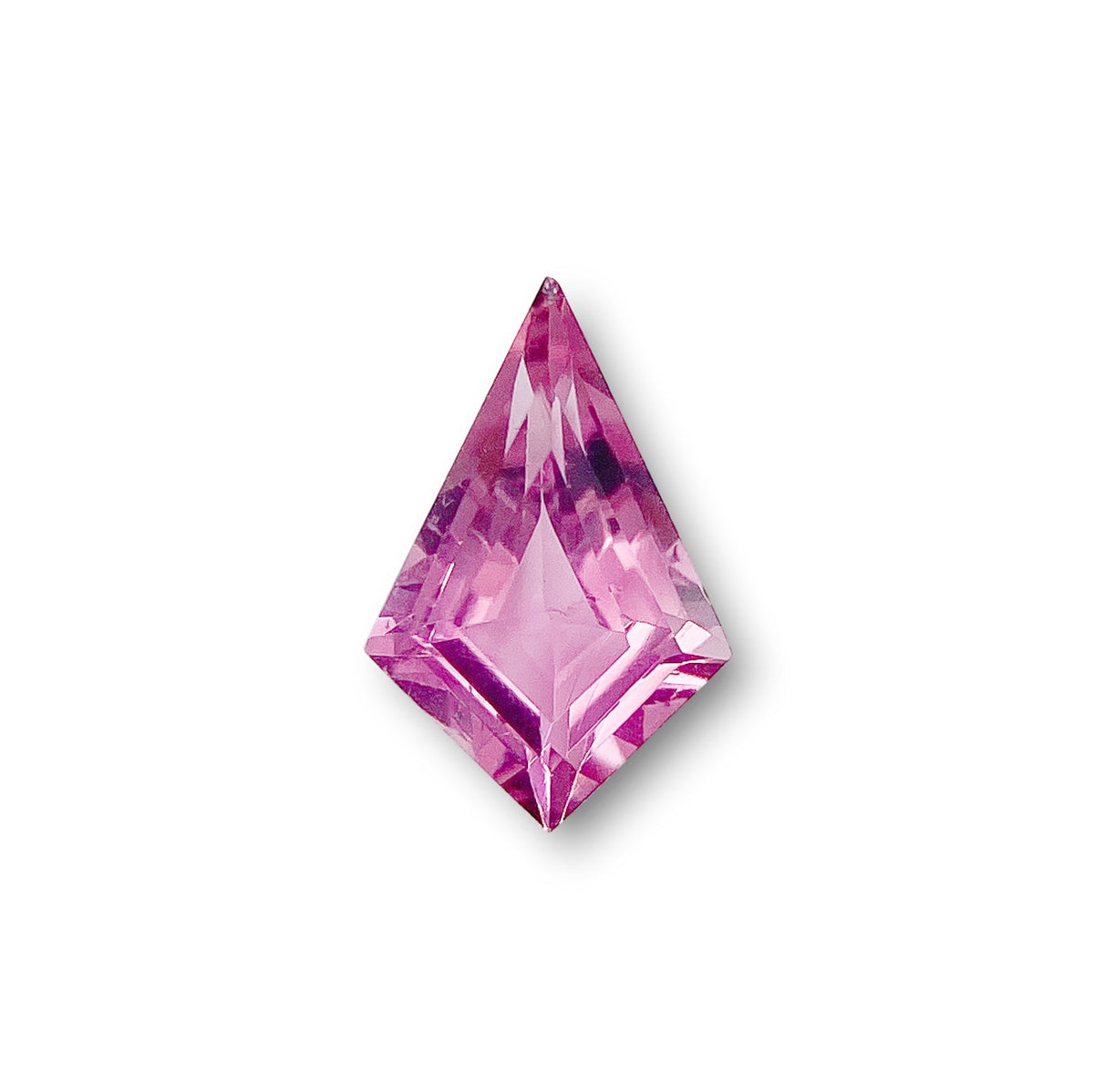 0.76ct | Kite Shape Step Cut Tourmaline-Modern Rustic Diamond