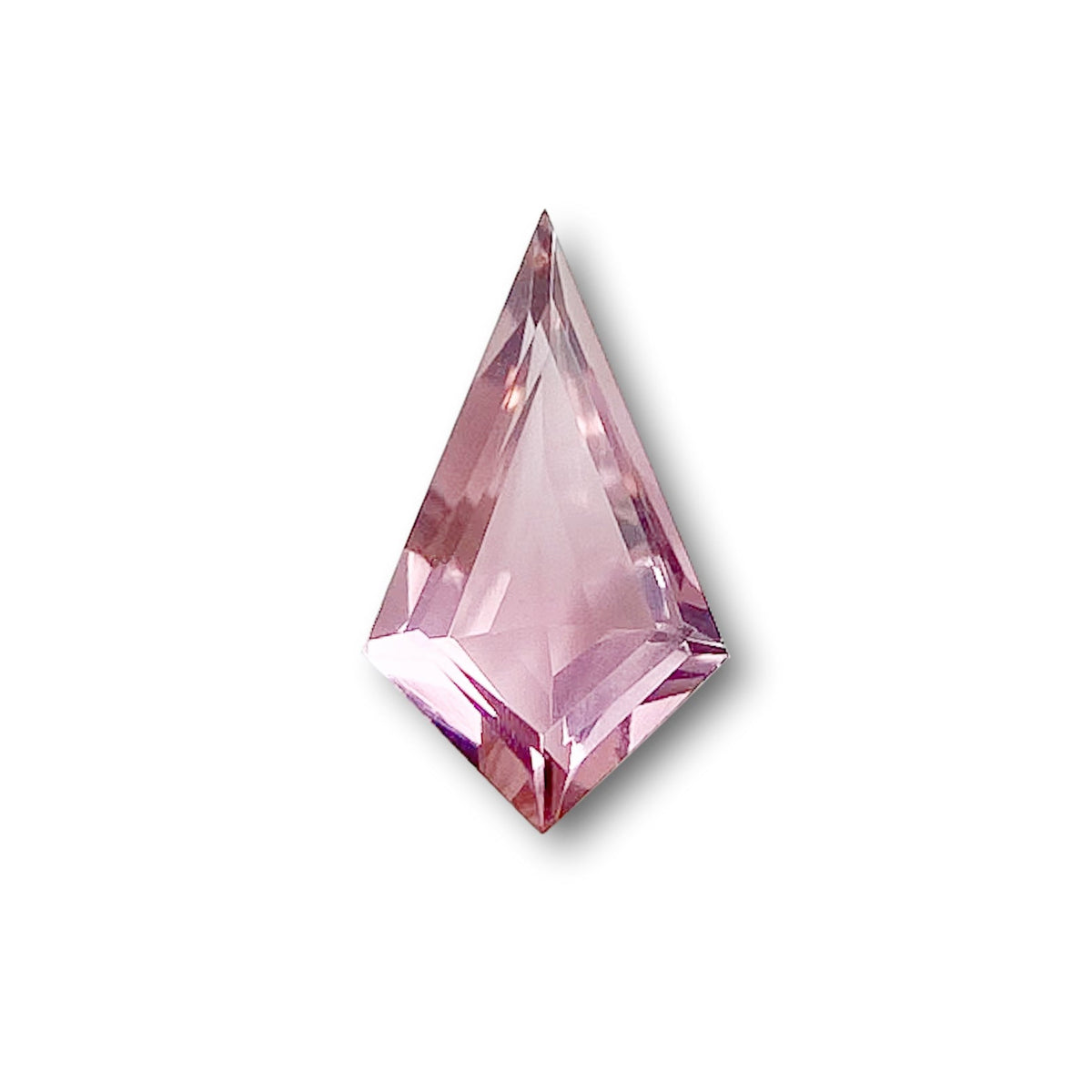 0.76ct | Kite Shape Step Cut Tourmaline-Modern Rustic Diamond