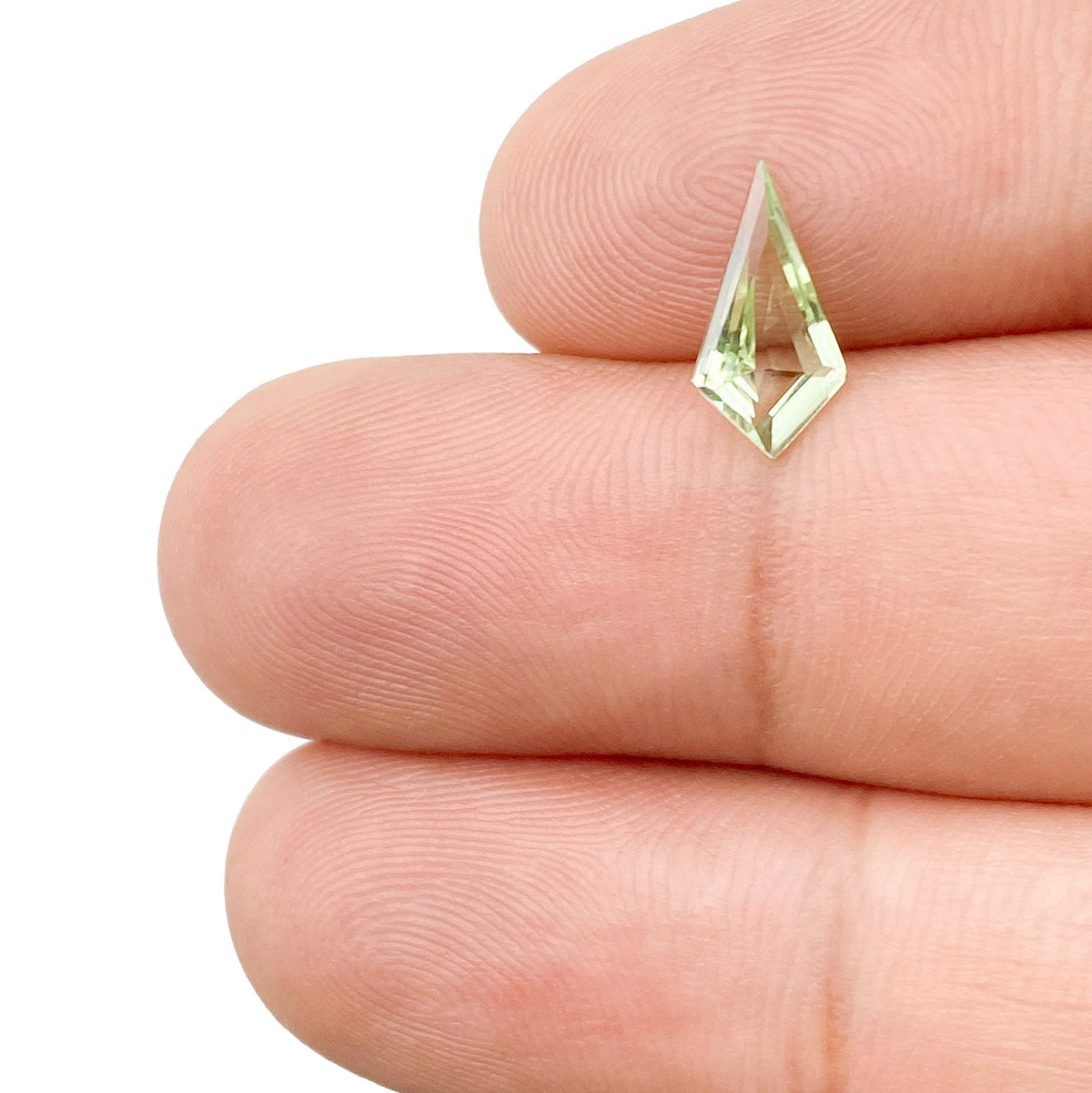 0.77ct | Kite Shape Step Cut Tourmaline-Modern Rustic Diamond