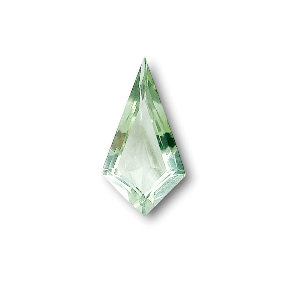 0.77ct | Kite Shape Step Cut Tourmaline-Modern Rustic Diamond