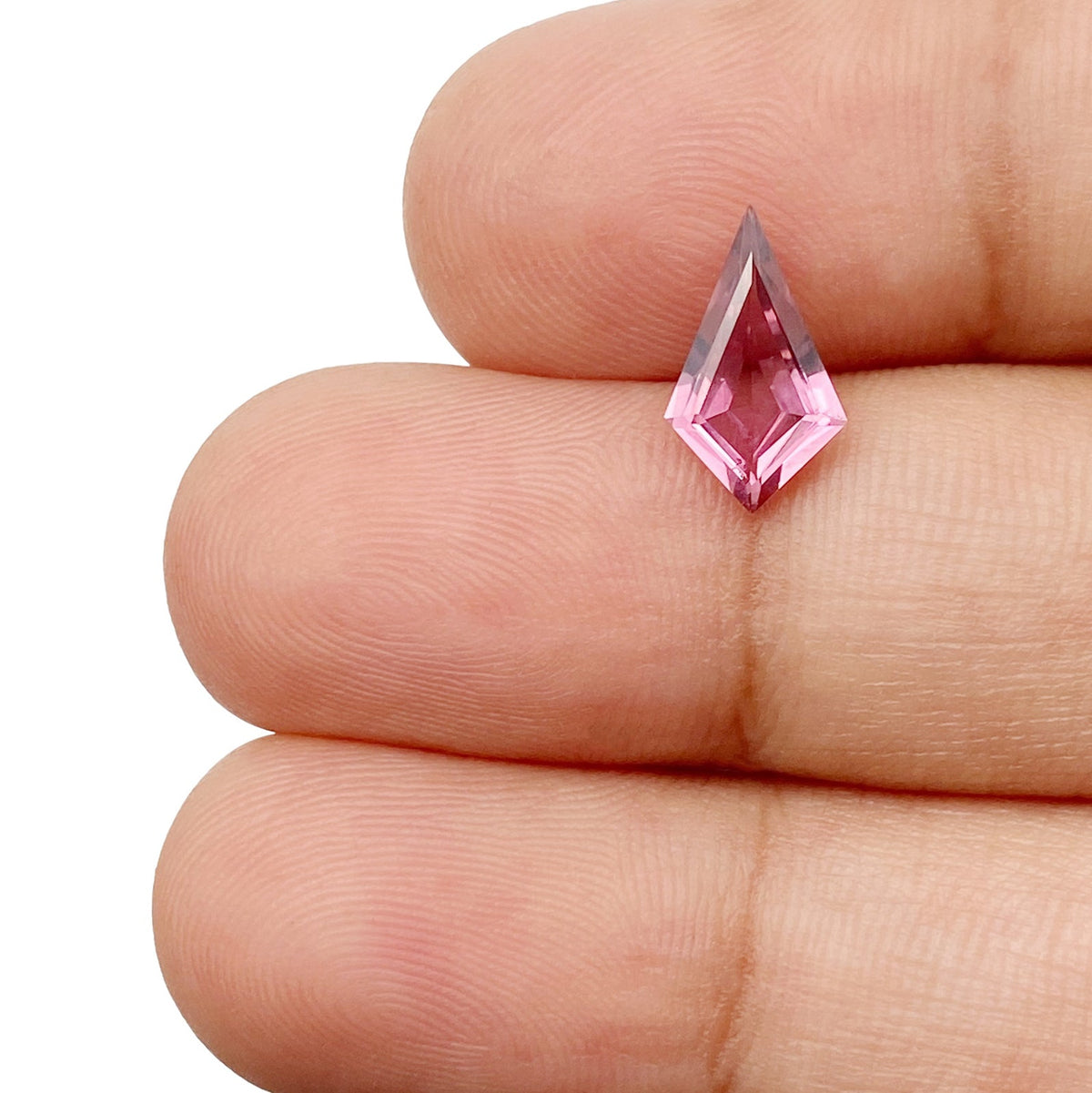 0.78ct | Kite Shape Step Cut Tourmaline-Modern Rustic Diamond