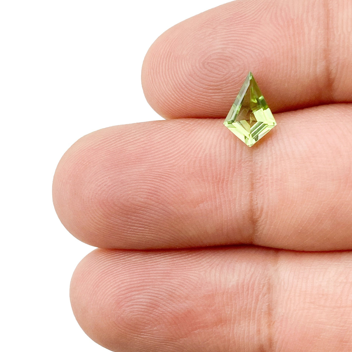 0.79ct | Kite Shape Step Cut Tourmaline-Modern Rustic Diamond