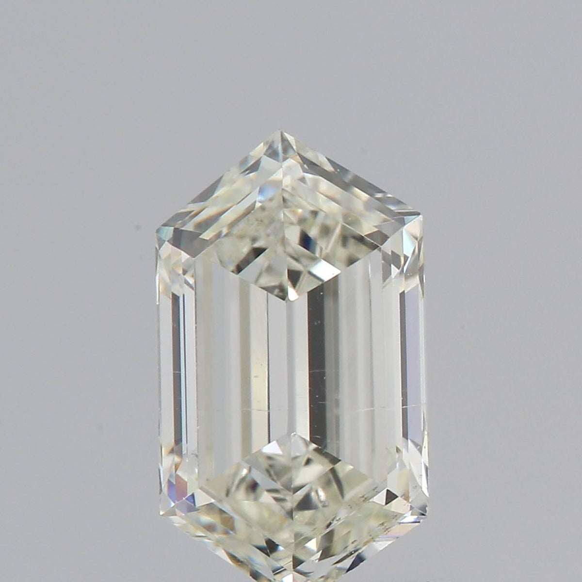 0.79ct | Light Color VS Hexagon Shape Brilliant Cut Diamond-Modern Rustic Diamond