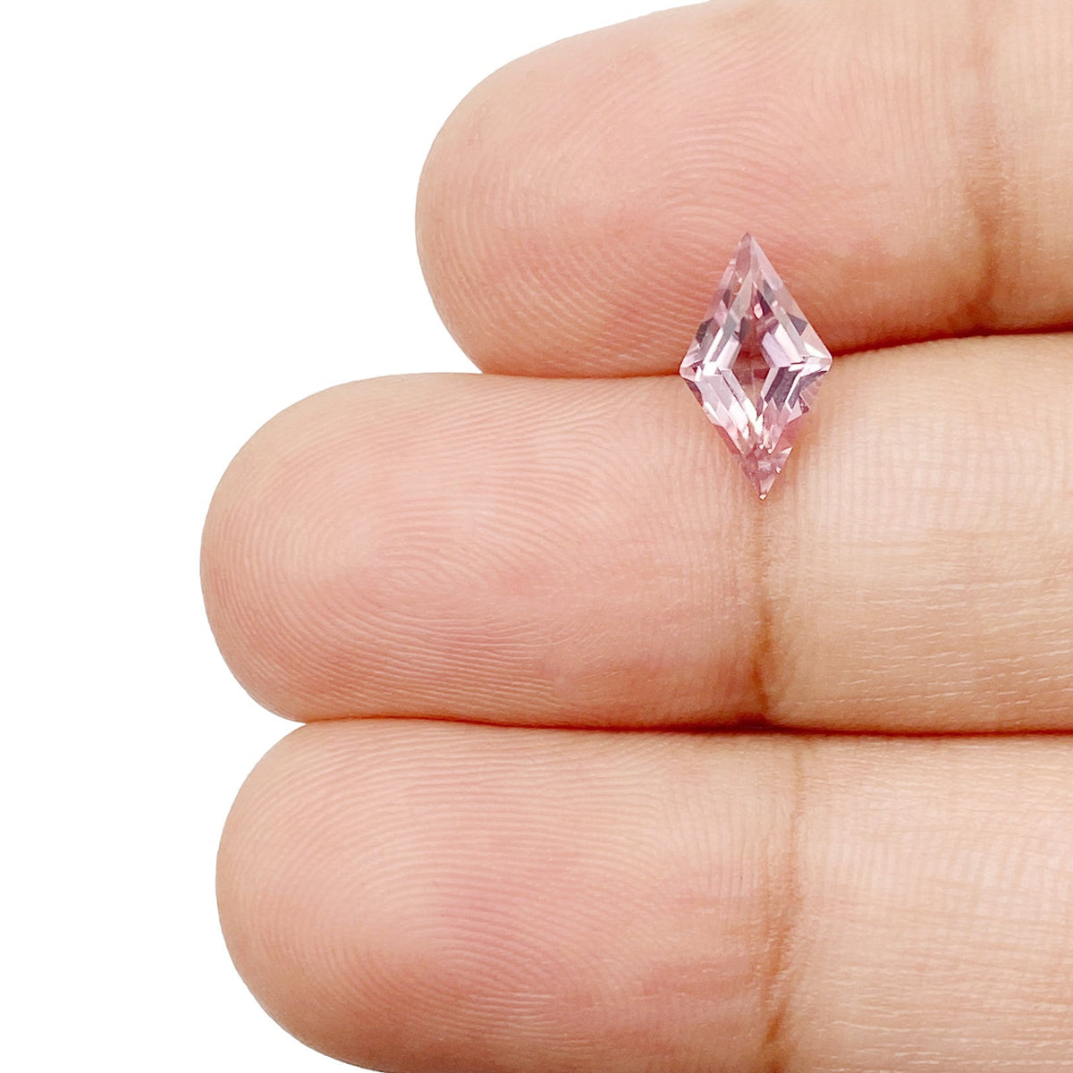 0.79ct | Lozenge Shape Step Cut Tourmaline-Modern Rustic Diamond