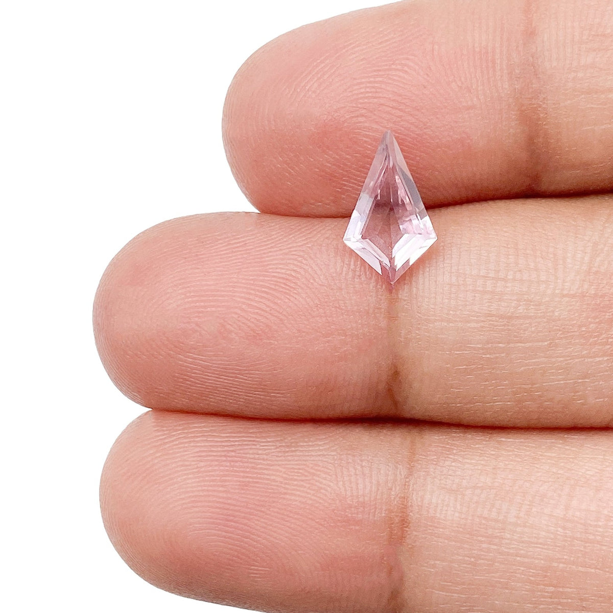 0.80ct | Kite Shape Step Cut Tourmaline-Modern Rustic Diamond