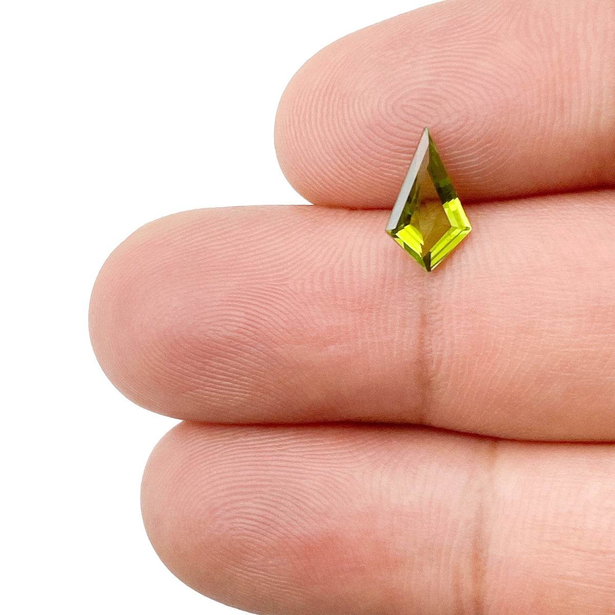 0.80ct | Kite Shape Step Cut Tourmaline-Modern Rustic Diamond