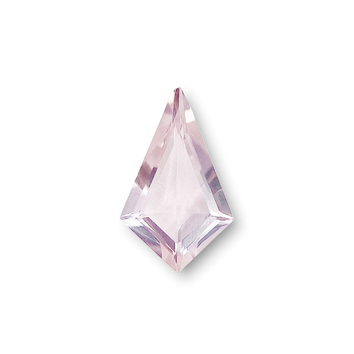 0.80ct | Kite Shape Step Cut Tourmaline-Modern Rustic Diamond