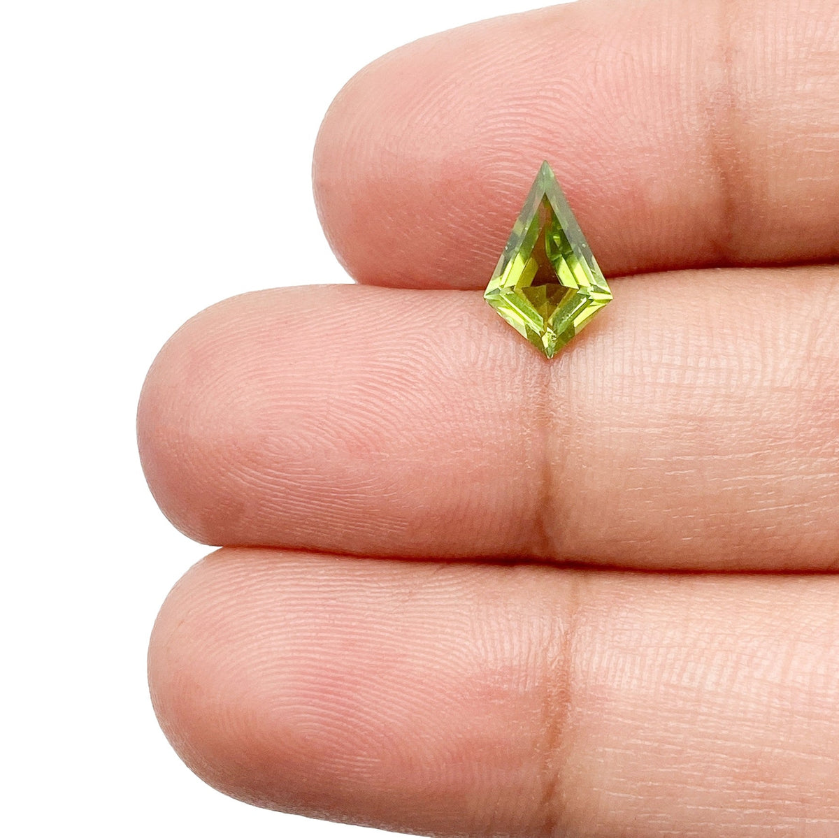 0.83ct | Kite Shape Step Cut Tourmaline-Modern Rustic Diamond