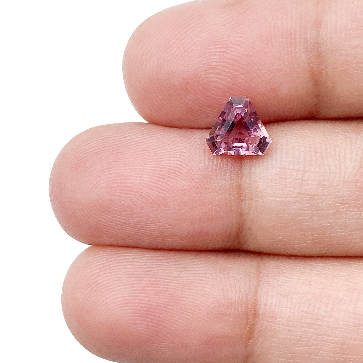 0.83ct | Shield Shape Step Cut Tourmaline-Modern Rustic Diamond