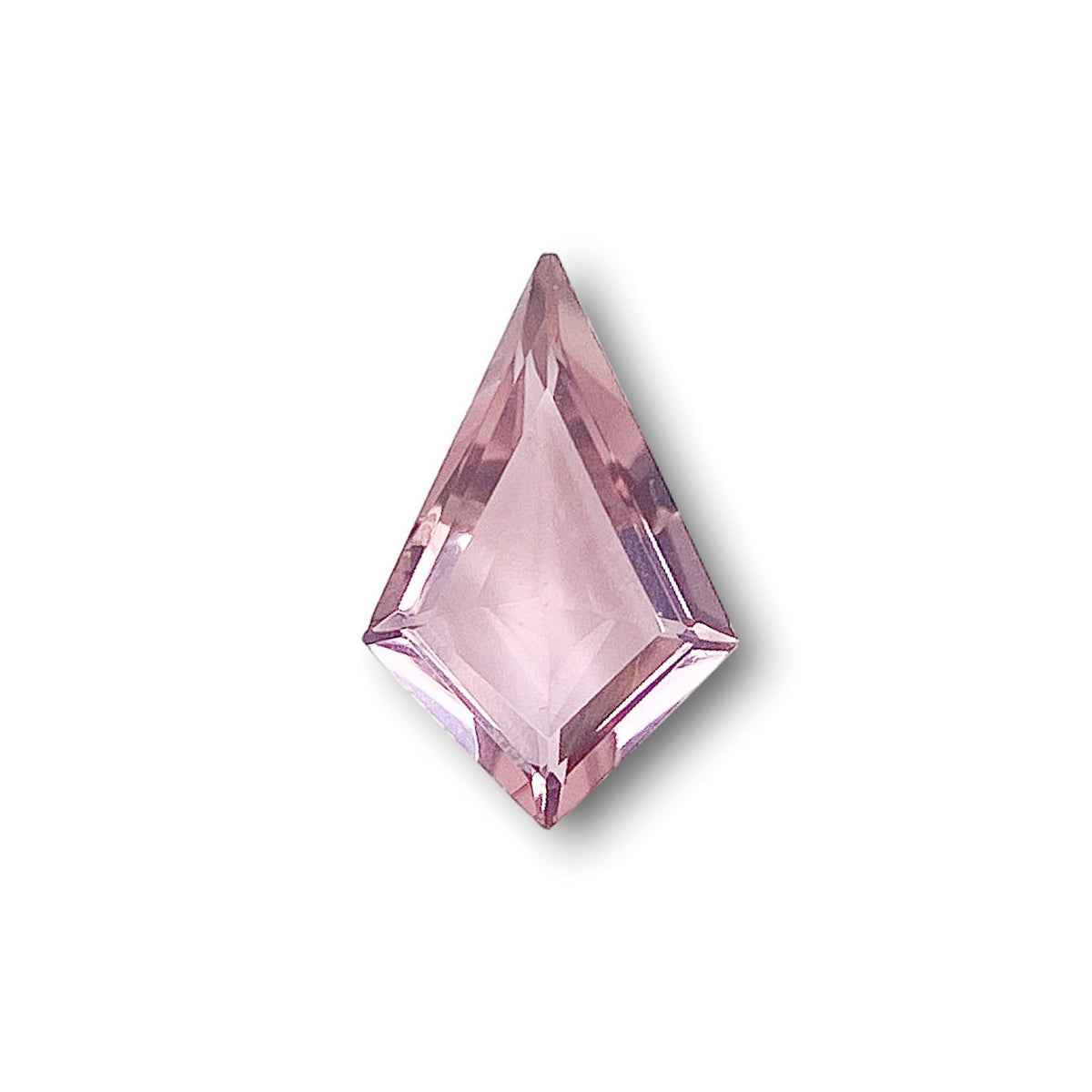 0.84ct | Kite Shape Step Cut Tourmaline-Modern Rustic Diamond