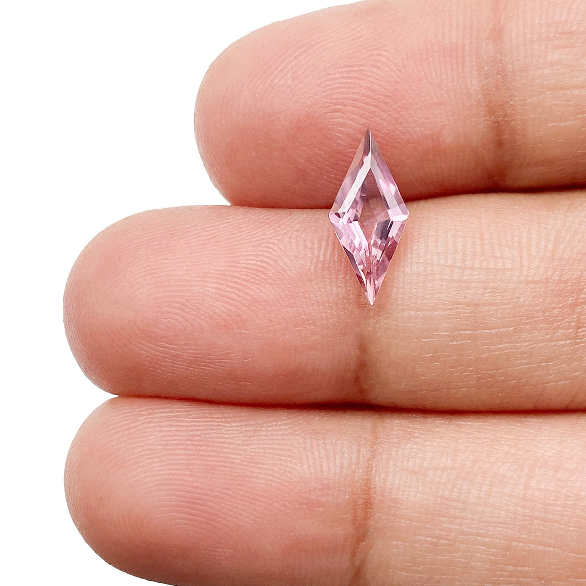 0.84ct | Lozenge Shape Step Cut Tourmaline-Modern Rustic Diamond