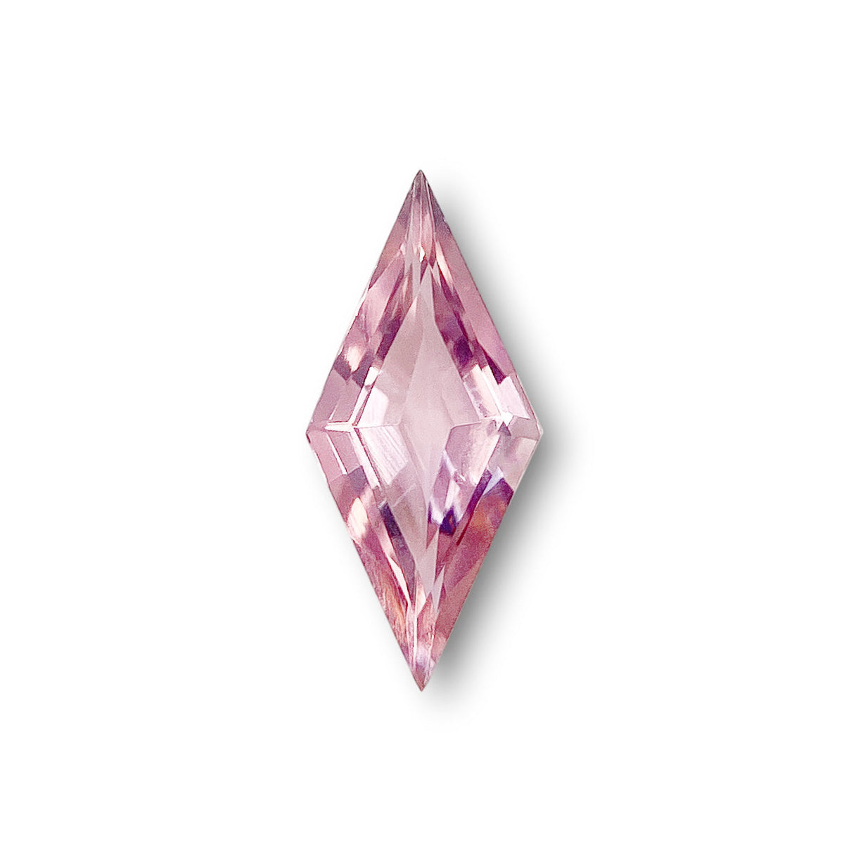 0.84ct | Lozenge Shape Step Cut Tourmaline-Modern Rustic Diamond