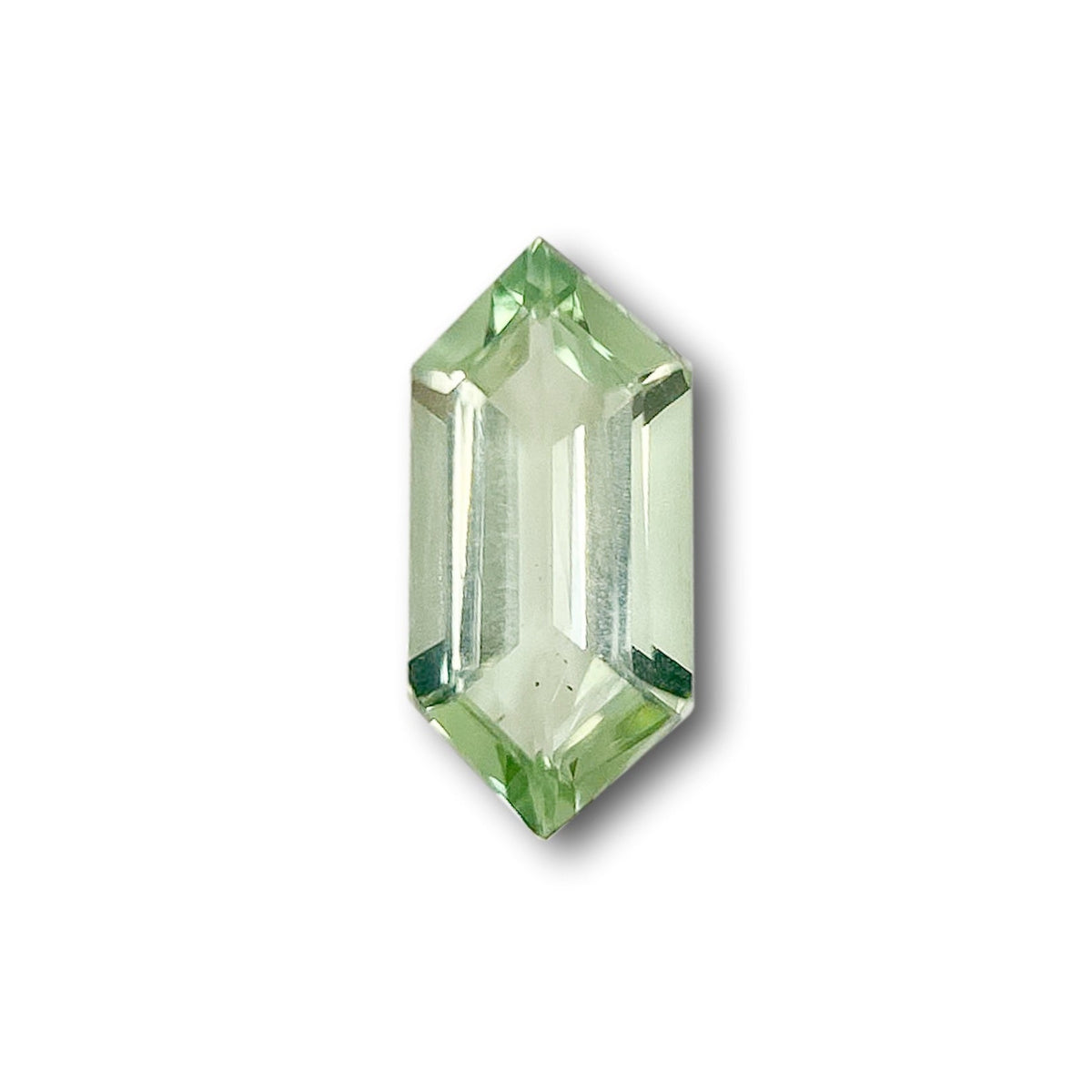 0.85ct | Hexagon Shape Step Cut Tourmaline-Modern Rustic Diamond