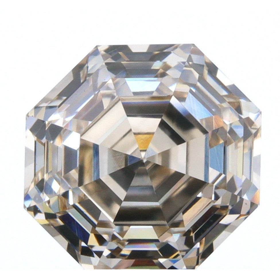 0.88ct | Champagne VVS Octagonal Shape Step Cut Diamond-Modern Rustic Diamond