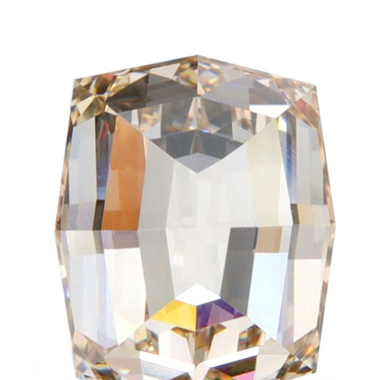 0.91ct | Champagne VVS Octagonal Shape Step Cut Diamond-Modern Rustic Diamond