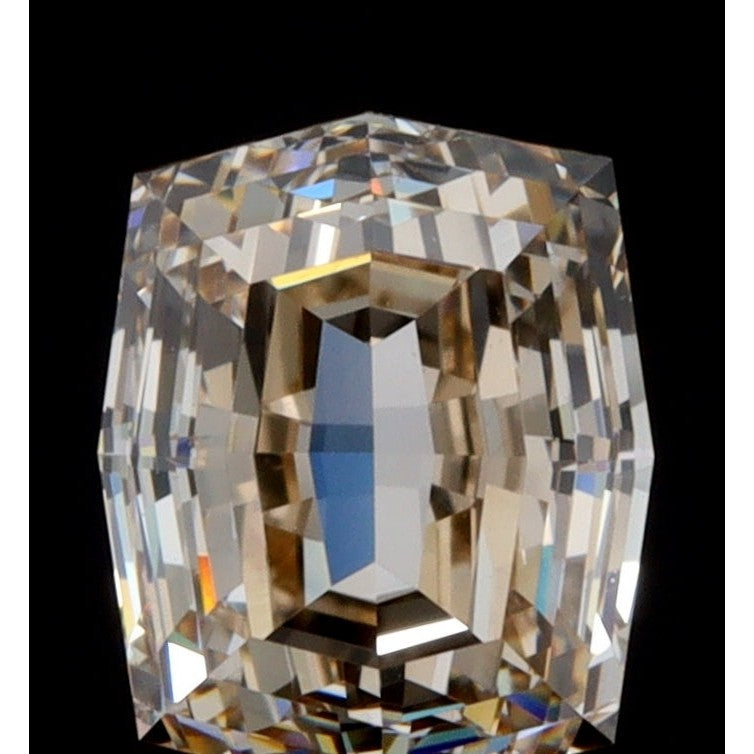 0.91ct | Champagne VVS Octagonal Shape Step Cut Diamond-Modern Rustic Diamond