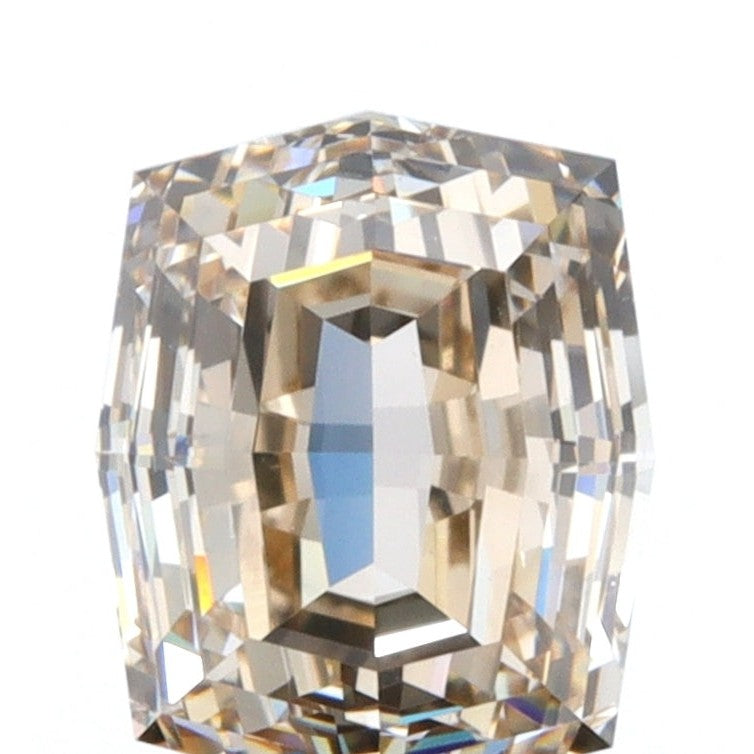 0.91ct | Champagne VVS Octagonal Shape Step Cut Diamond-Modern Rustic Diamond