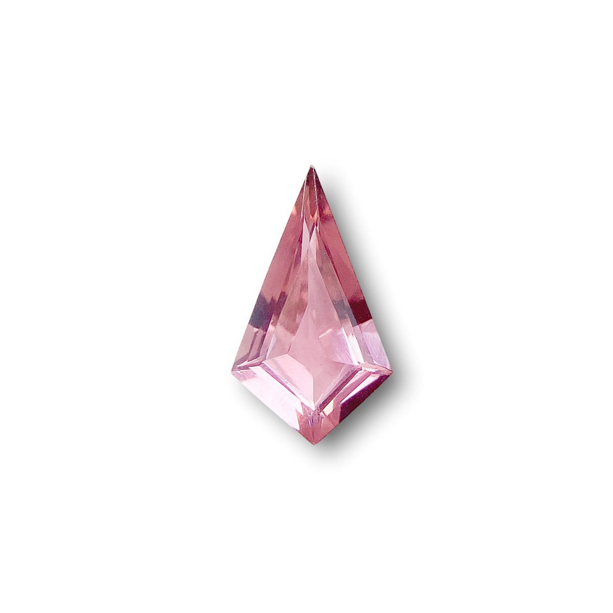 0.92ct | Kite Shape Step Cut Tourmaline-Modern Rustic Diamond